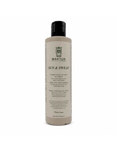 Champú sin sulfatos SUN & SWEAT 250 ml | MAKTUK