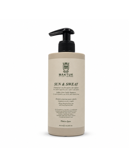 Champú sin sulfatos SUN & SWEAT 450 ml | MAKTUK