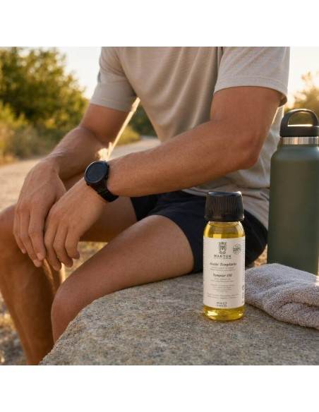 Aceite de masaje deportivo Templario 60 ml | MAKTUK